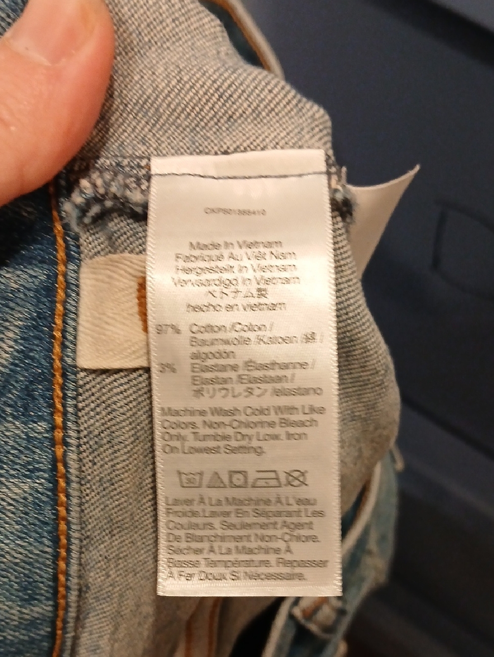 Madewell Emmet Wide Leg Jeans Patch Pocket Edition Atlin Wash Size 30 - Picture 7 of 8